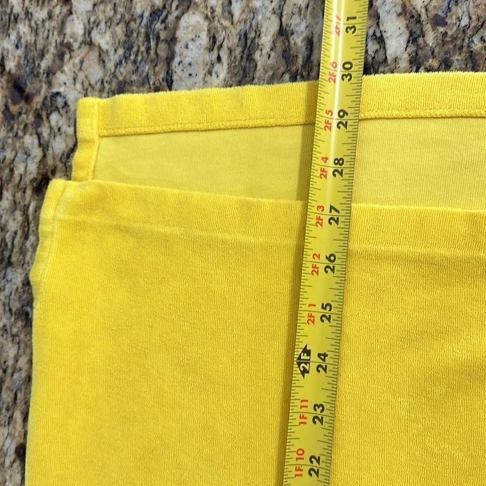 Polo By Ralph Lauren Yellow Cotton Short Sleeve Polo Shirt Size L